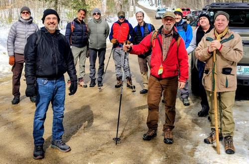 Photo from Tower Hill Pond Loop Winter Hike trip report